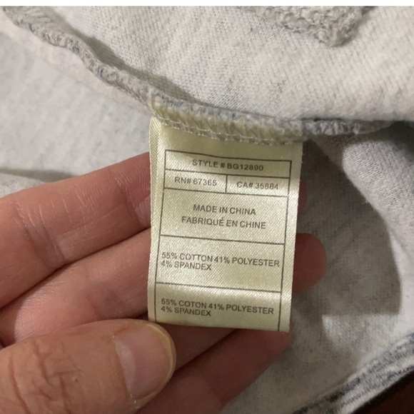 BB Dakota Gray Long Sleeve Open Front Cardigan Small - Picture 9 of 10